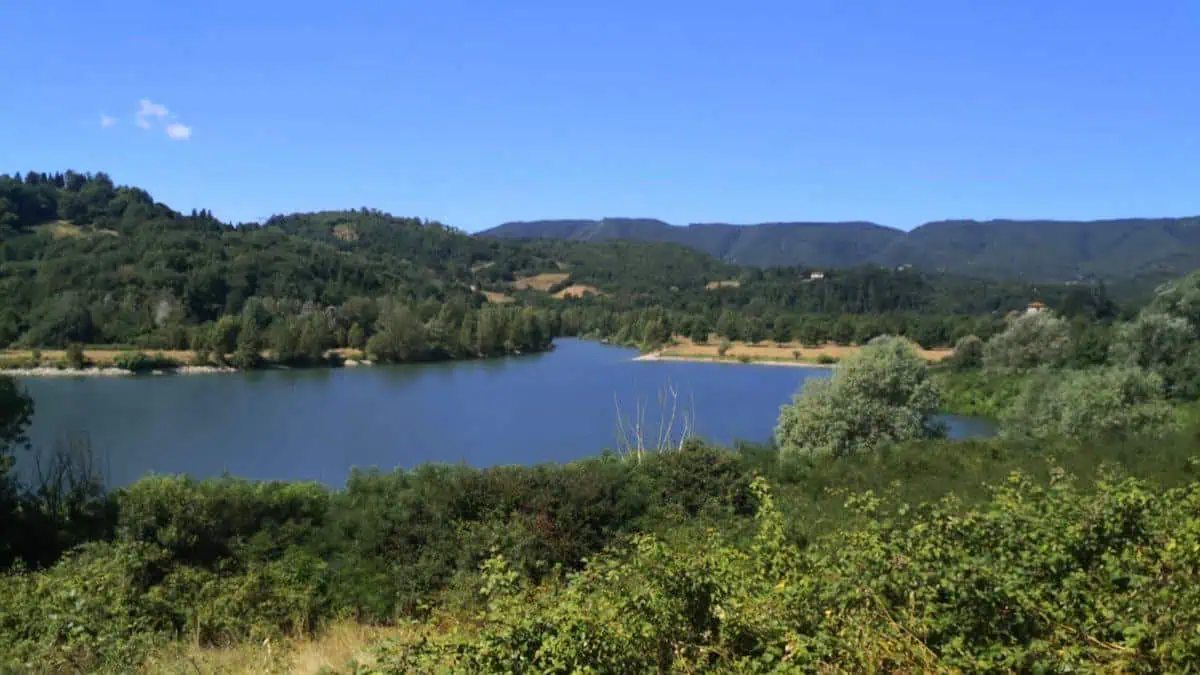 Diga di Bilancino — Mugello, Toscana